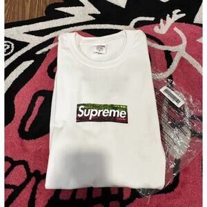 Supreme Los Angeles Fire Relief Box Logo Tee – Size XL – Brand New